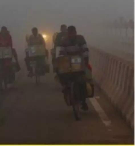Bone-chilling cold and fog grip North India, clear skies in the South