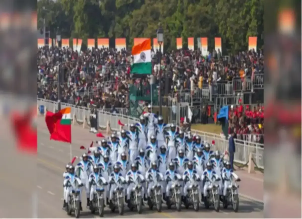 the 77th Republic Day is woven together in unity the 77th Republic Day is woven together in unity