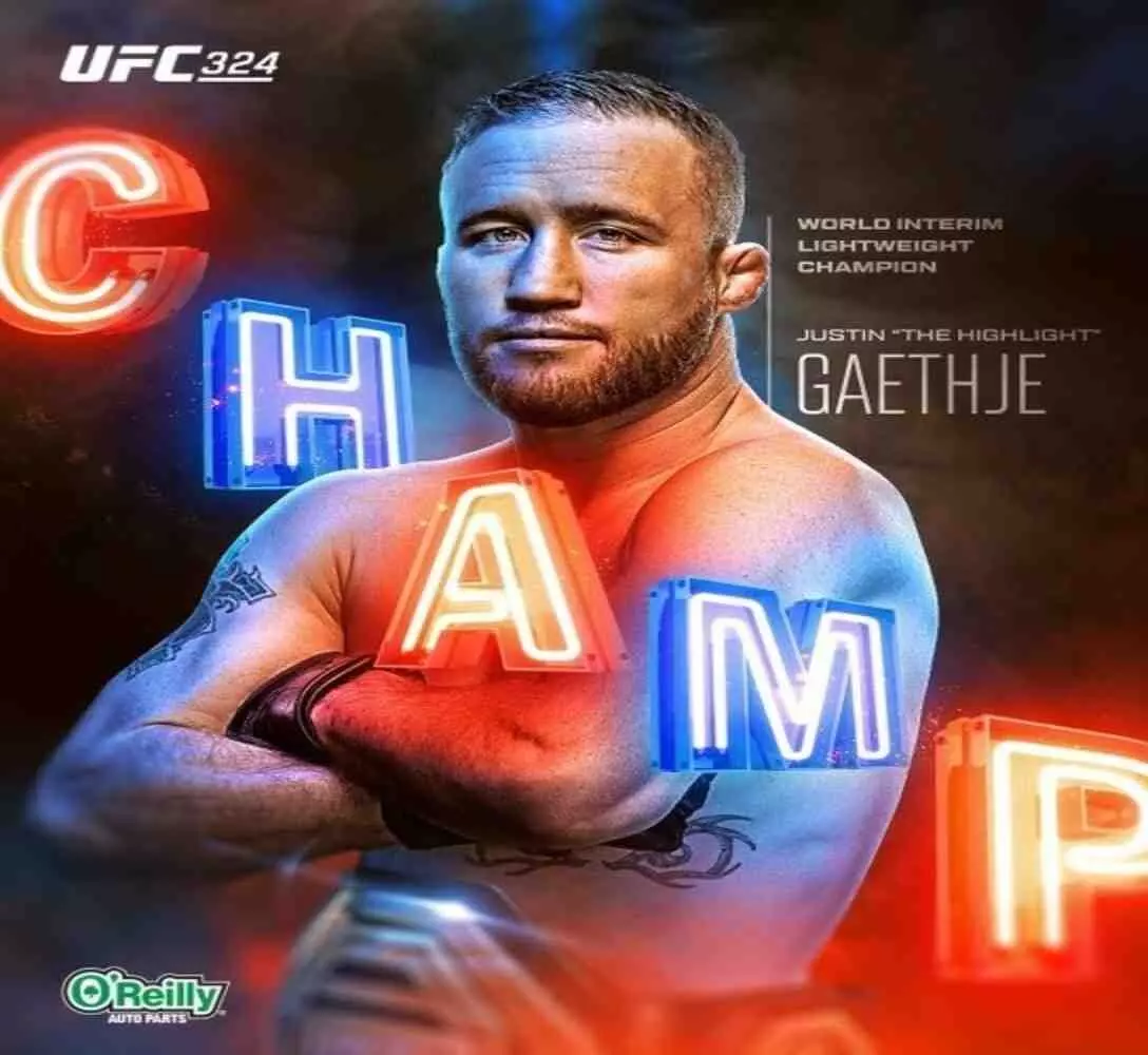 Justin Gaethji defeats Paddy Pimlette to capture the interim lightweight title Justin Gaethji defeats Paddy Pimlette to capture the interim lightweight title