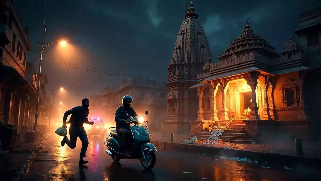 डकैती के बाद मौज-मस्ती, मंदिर में चढ़ावा और ऐशोआराम: भीलवाड़ा लूटकांड में चौंकाने वाले खुलासे, पुलिस भी रह गई दंग डकैती के बाद मौज-मस्ती, मंदिर में चढ़ावा और ऐशोआराम: भीलवाड़ा लूटकांड में चौंकाने वाले खुलासे, पुलिस भी रह गई दंग