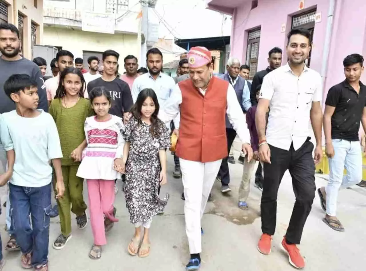 अंता में जनादेश का सम्मान: विधायक प्रमोद जैन भाया ने गांवों में पहुंचकर जताया आभार, विकास के नए अध्याय का किया शंखनाद अंता में जनादेश का सम्मान: विधायक प्रमोद जैन भाया ने गांवों में पहुंचकर जताया आभार, विकास के नए अध्याय का किया शंखनाद