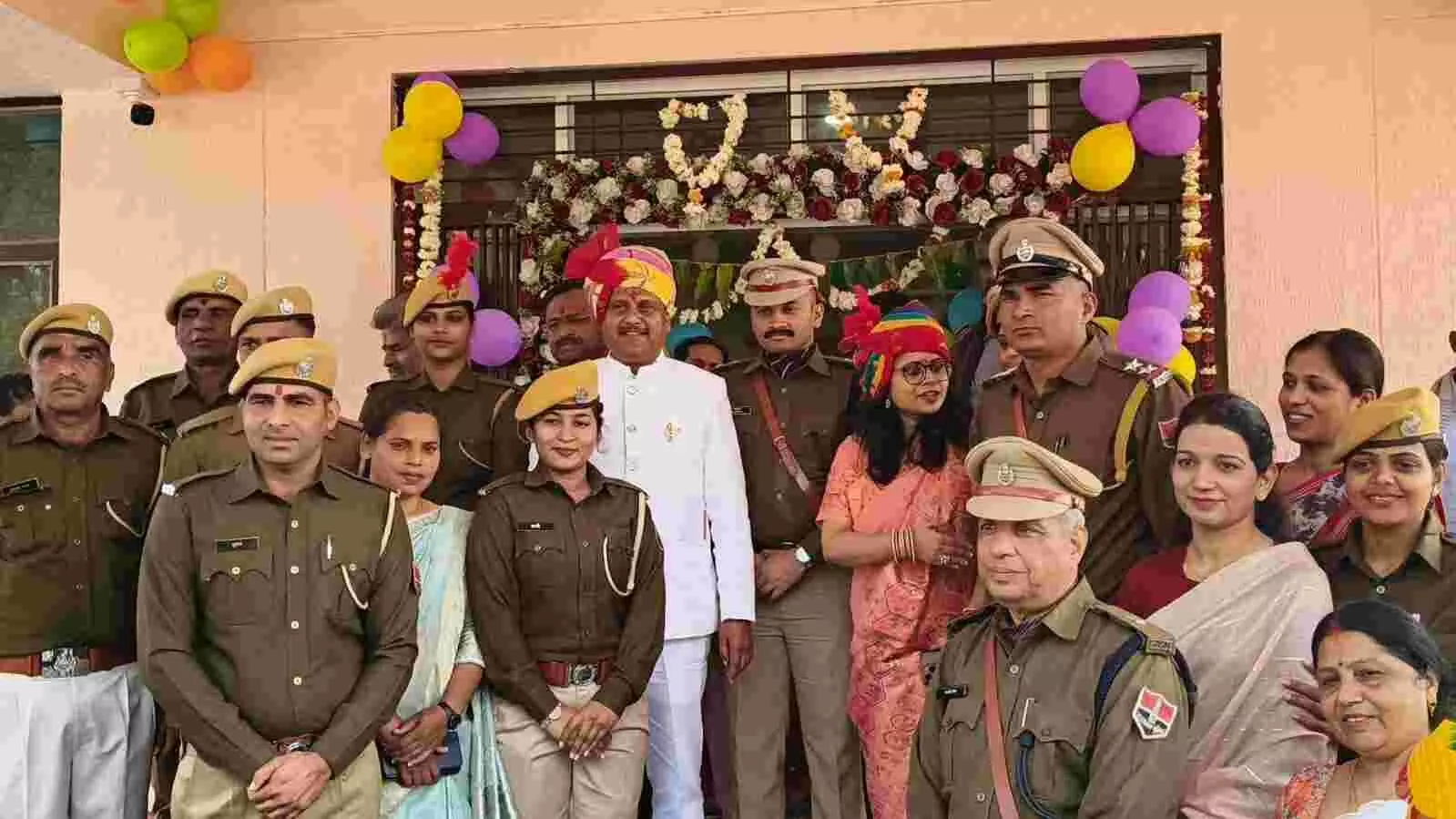 बांसवाड़ा रोड पर नवनिर्मित महिला पुलिस थाना भवन का भव्य लोकार्पण बांसवाड़ा रोड पर नवनिर्मित महिला पुलिस थाना भवन का भव्य लोकार्पण