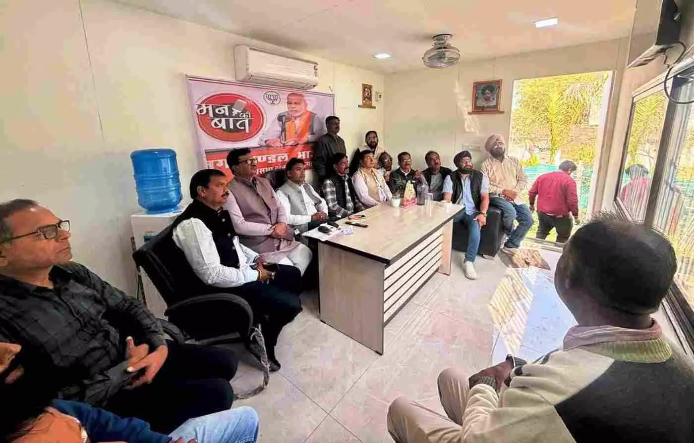 चित्तौड़गढ़ में विधायक आक्या की हुंकार: ‘मन की बात’ से गूंजा विकसित भारत का संकल्प