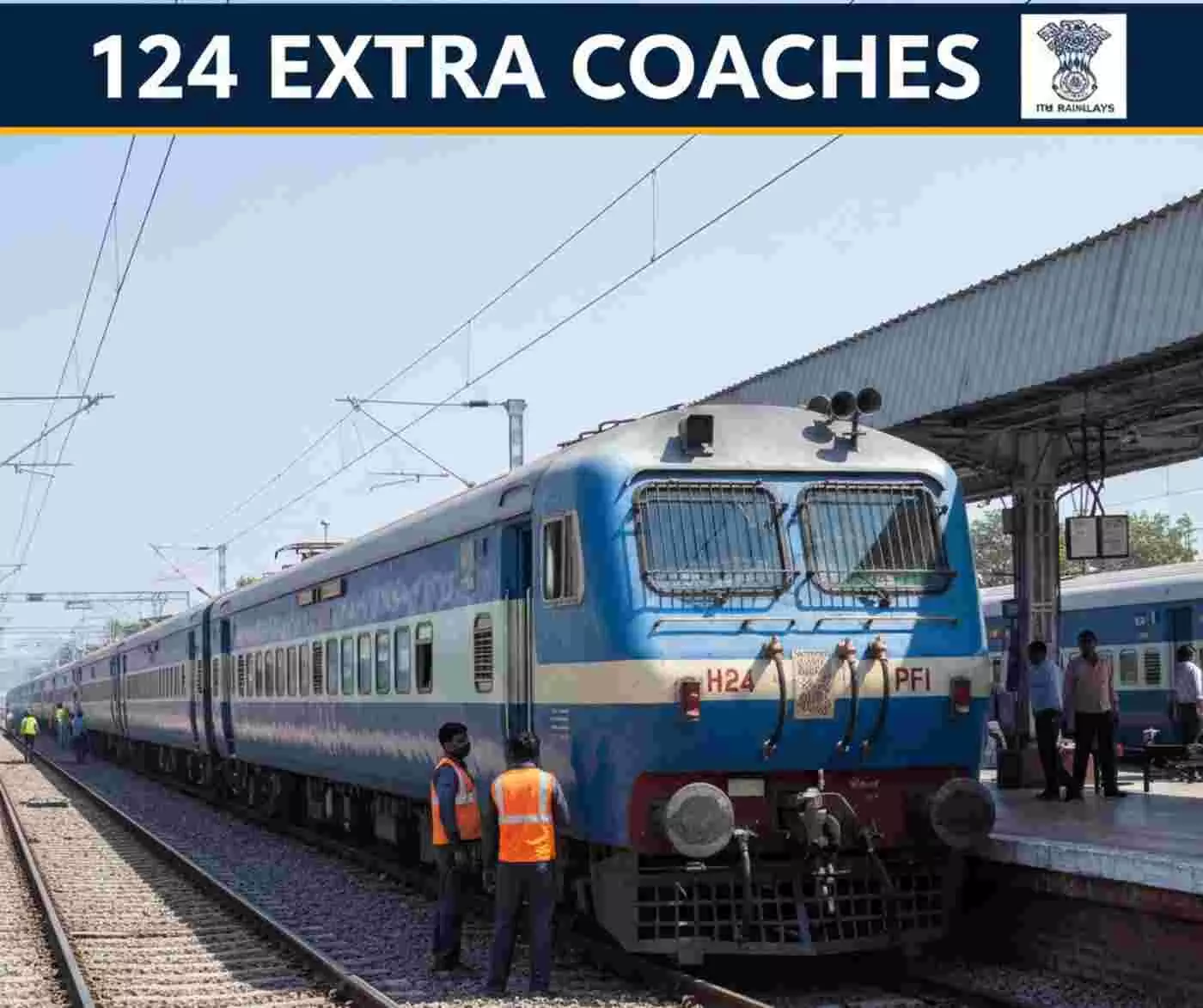 Ai generated image.जयपुर और राजस्थान के रेल यात्रियों के लिए बड़ी खुशखबरी: उत्तर पश्चिम रेलवे ने बढ़ाई 124 अतिरिक्त डिब्बों की सौगात