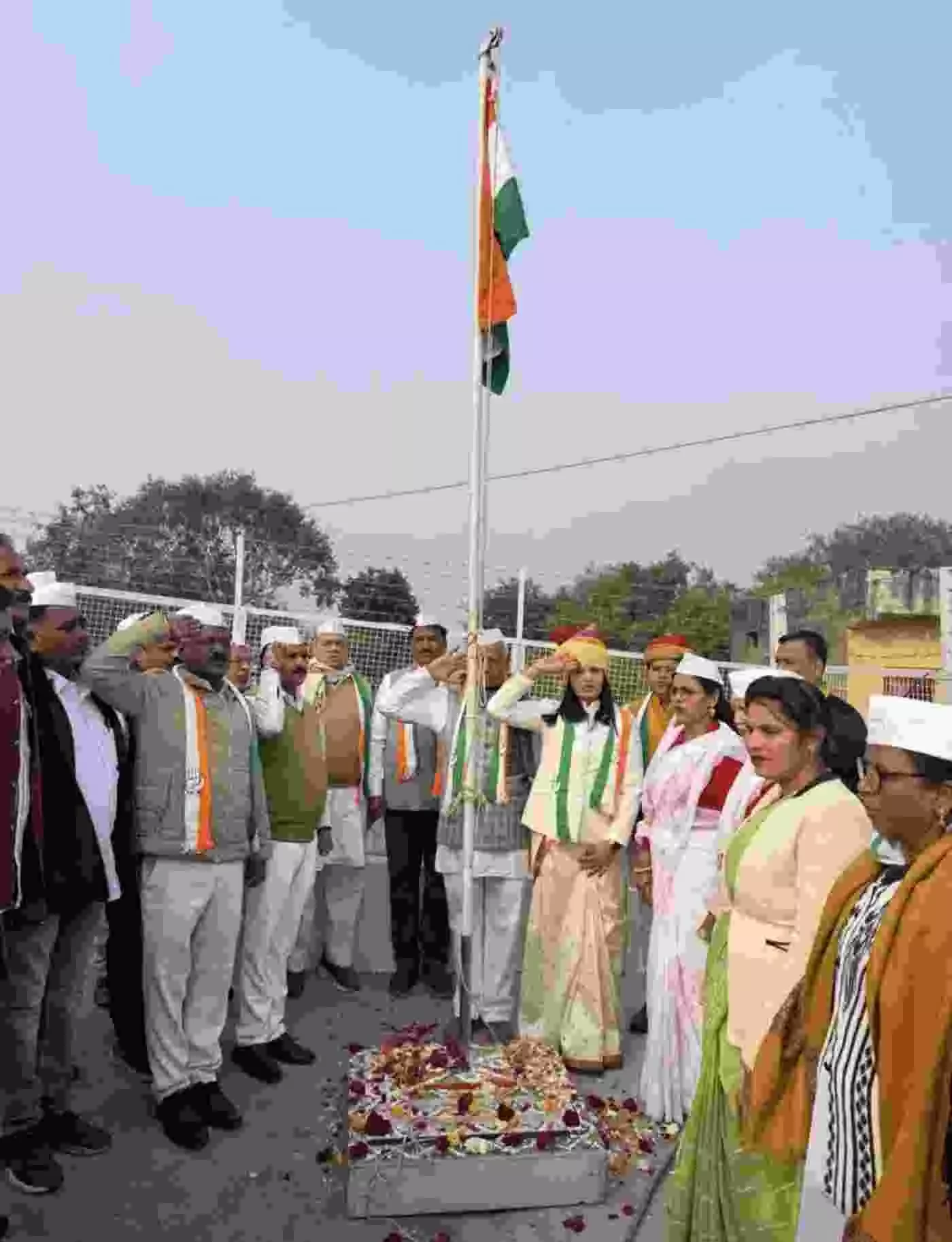 बारां में गूंजा जय हिंद का नारा: जिला कांग्रेस कार्यालय पर 77वें गणतंत्र दिवस का भव्य समारोह, उमड़ा जनसैलाब