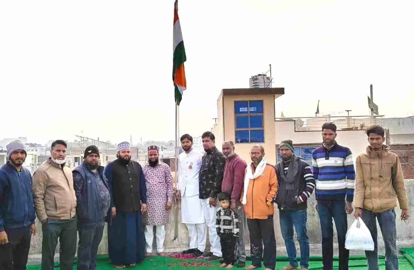 भीलवाड़ा के मदरसा कादरिया में गूंजा सारे जहां से अच्छा, तिरंगे की आन-बान और शान के साथ मनाया गया गणतंत्र दिवस
