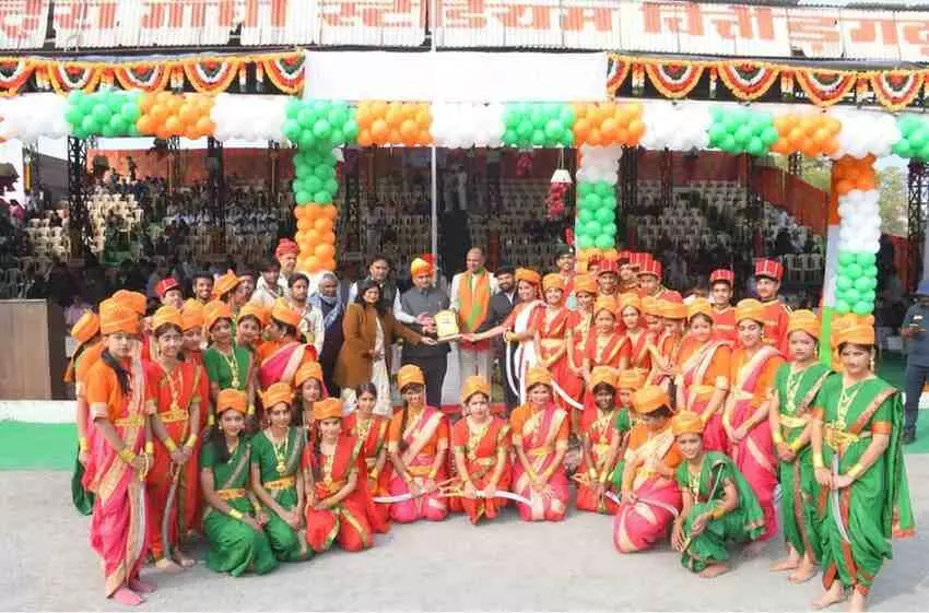 चित्तौड़गढ़ में गणतंत्र दिवस की धूम: मंत्री गौतम कुमार दक ने फहराया तिरंगा, 77वें उत्सव में दिखा विकसित भारत का संकल्प