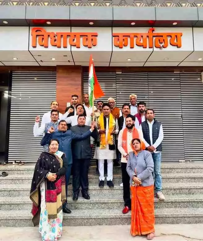 चित्तौड़गढ़: गणतंत्र दिवस पर विधायक आक्या का हुंकार, कहा- तीसरी सबसे बड़ी अर्थव्यवस्था बनने की ओर अग्रसर भारत