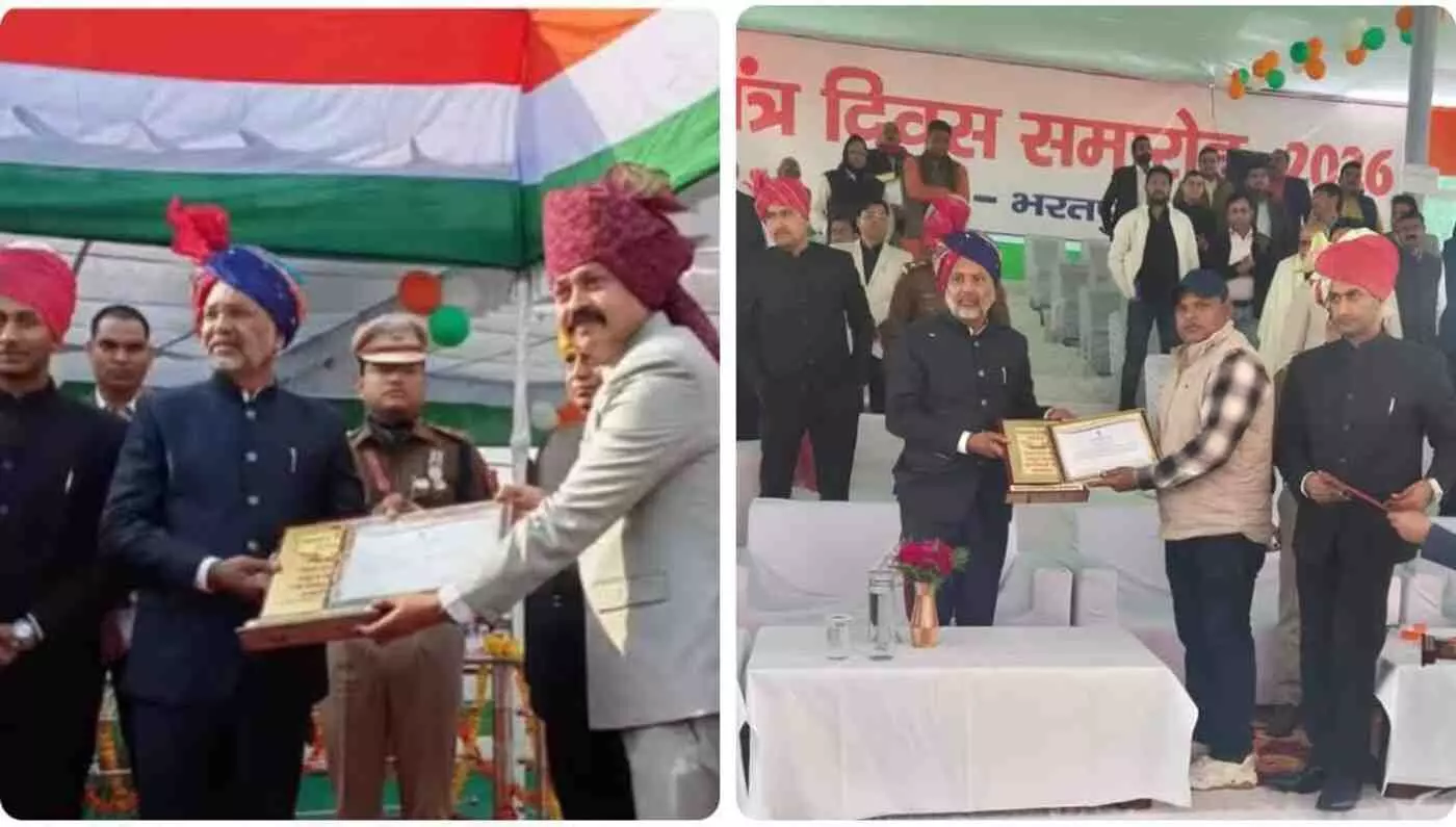भुसावर का गौरव: 77वें गणतंत्र दिवस पर उपखंड अधिकारी और प्रशासनिक टीम को जिला स्तर पर मिला सम्मान, कस्बे में जश्न का माहौल