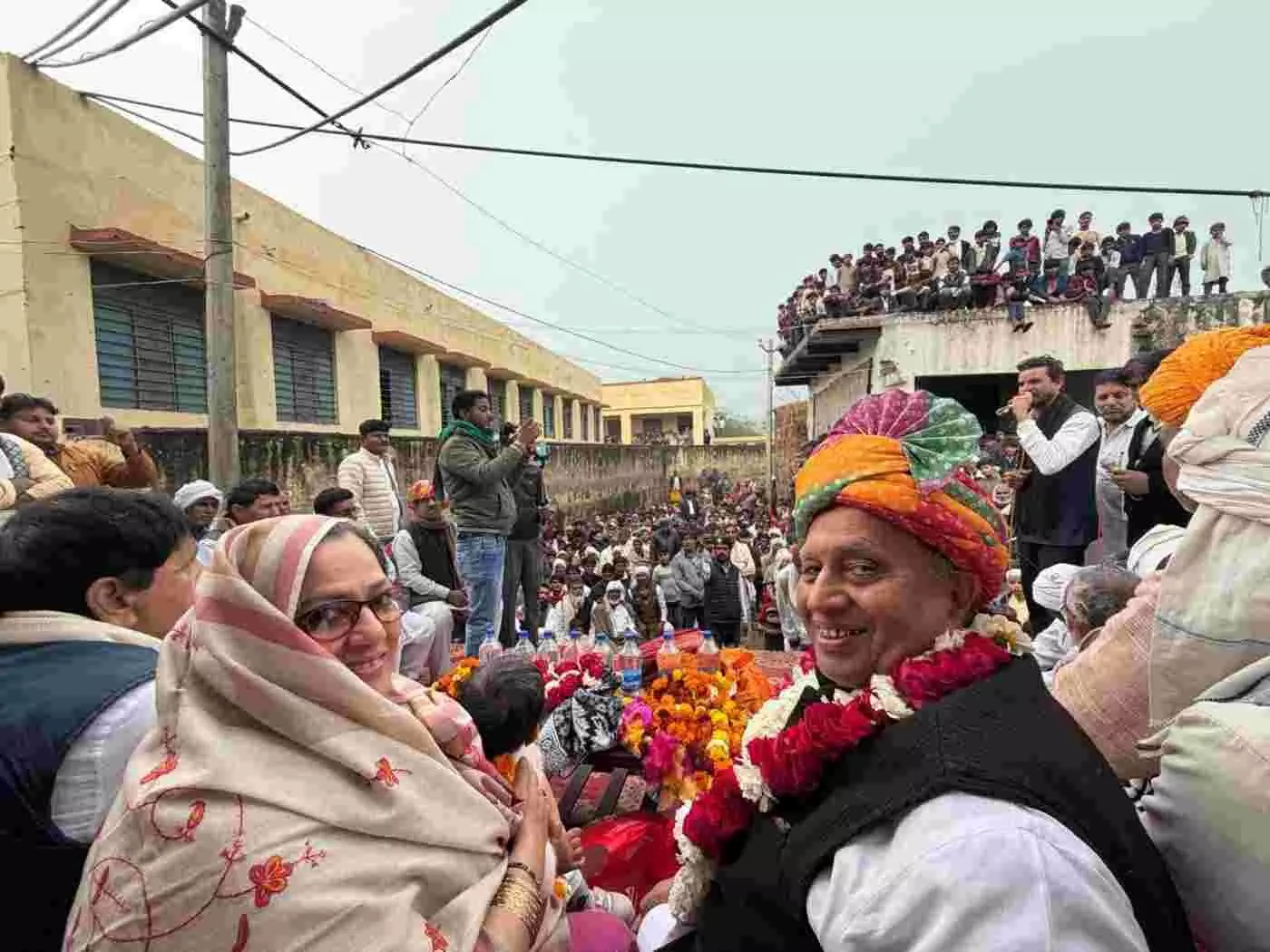 डीग: मनरेगा के वजूद पर संकट, कामां में मनरेगा बचाओ जन संग्राम के जरिए कांग्रेस ने फूंका चुनावी बिगुल