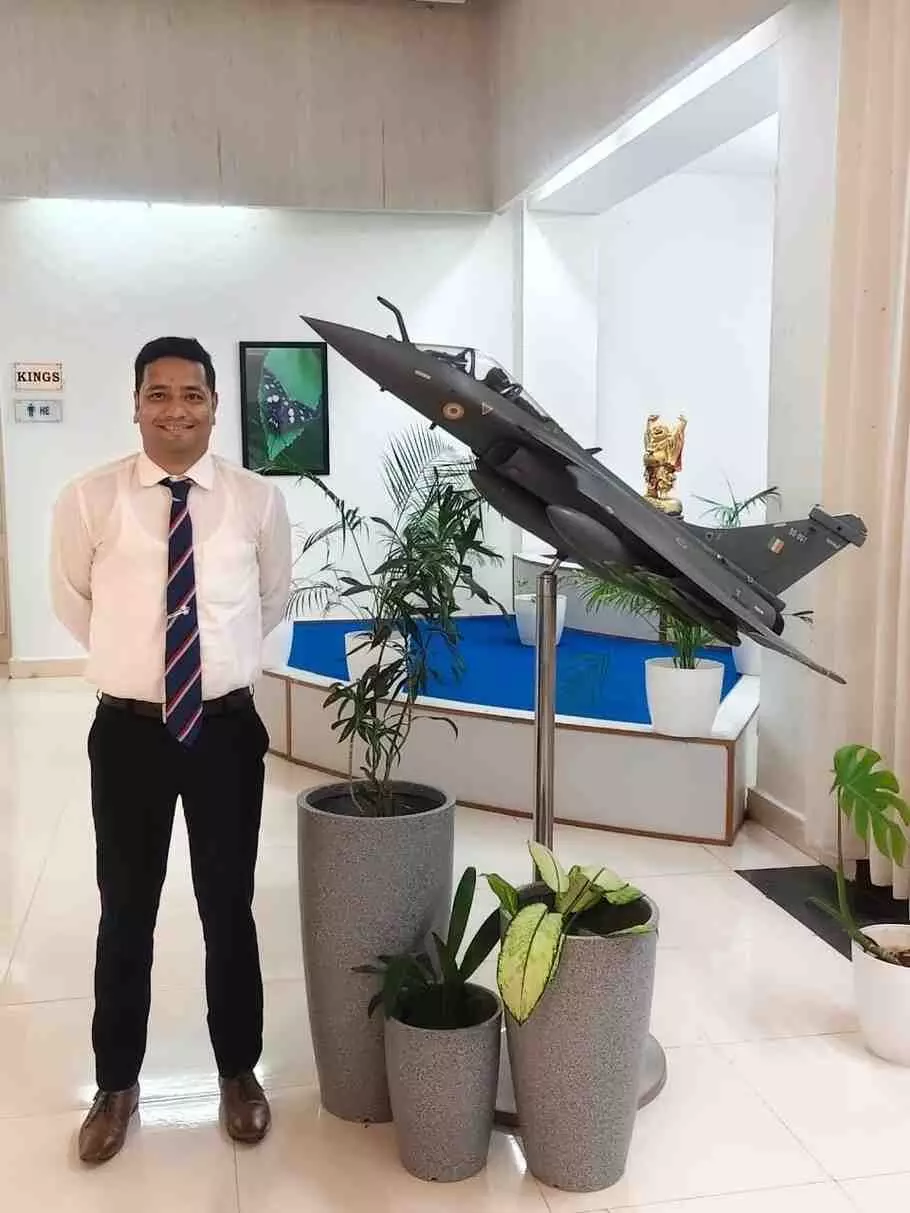 आमेट के सागर माहेश्वरी को मिला कमान-इन-चीफ का कॉमेंडेशन अवार्ड आमेट के सागर माहेश्वरी को मिला कमान-इन-चीफ का कॉमेंडेशन अवार्ड