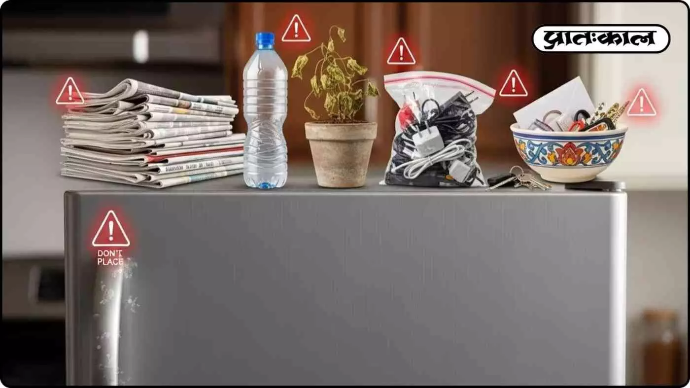 Home Tips : फ्रिज के ऊपर रखी चीजें बढ़ा सकती हैं खतरा Home Tips : फ्रिज के ऊपर रखी चीजें बढ़ा सकती हैं खतरा