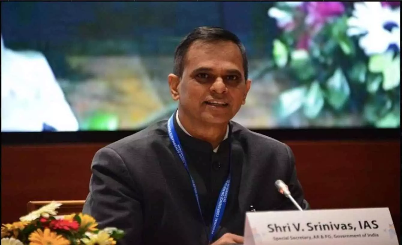जयपुर में मुख्य सचिव वी. श्रीनिवास जल संसाधन विभाग के अधिकारियों के साथ बैठक कर जल परियोजनाओं की समीक्षा कर रहे हैं। जयपुर में मुख्य सचिव वी. श्रीनिवास जल संसाधन विभाग के अधिकारियों के साथ बैठक कर जल परियोजनाओं की समीक्षा कर रहे हैं।