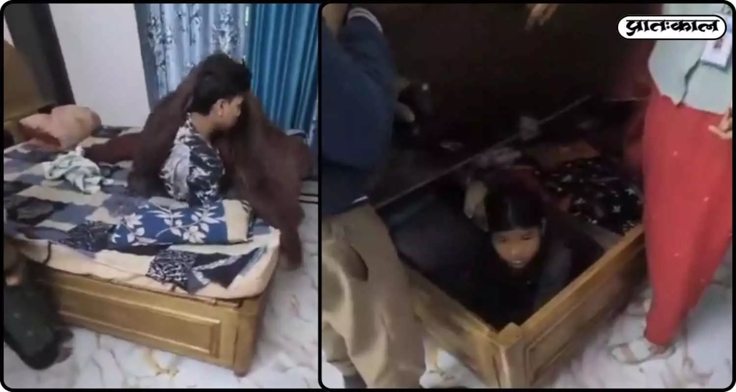 गुवाहाटी: स्टोरेज बॉक्स में छिपाई गई थी 13 साल की बच्ची, पुलिस ने खोला बाल उत्पीड़न का सबसे खौफनाक चेहरा गुवाहाटी: स्टोरेज बॉक्स में छिपाई गई थी 13 साल की बच्ची, पुलिस ने खोला बाल उत्पीड़न का सबसे खौफनाक चेहरा