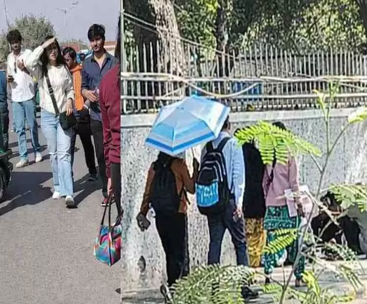 Unseasonal heat wave: Temperatures rise in Delhi-NCR in February itself, Unseasonal heat wave: Temperatures rise in Delhi-NCR in February itself,