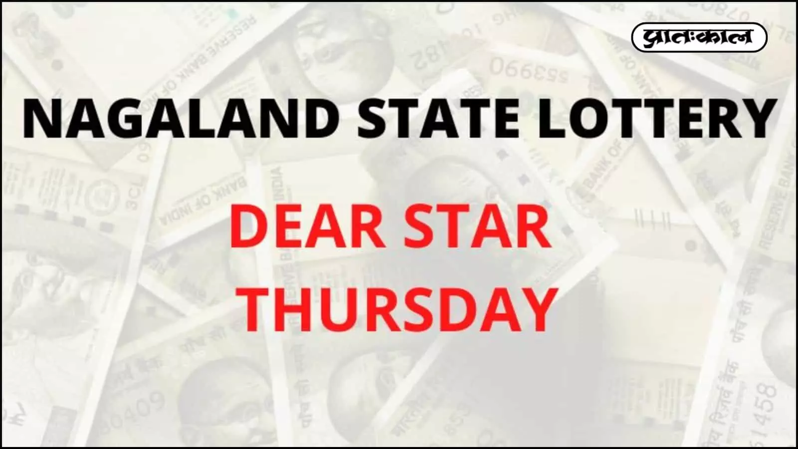 Nagaland State Lottery डियर स्टार थर्सडे (19/02/26) के परिणाम घोषित। टिकट 63K 14763 ने जीता 1 करोड़ का बंपर पुरस्कार। पूरी विजेता सूची और विवरण यहाँ देखें।