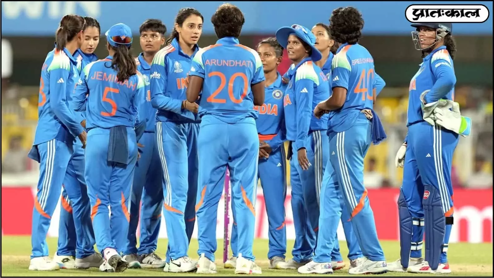 Womens Asia Cup Rising Stars 2026 : राधा यादव के 4 विकेट और वृंदा की पारी से भारत फाइनल में। पाकिस्तान को हराकर बांग्लादेश बना दूसरा फाइनलिस्ट। रविवार को खिताबी भिड़ंत। Womens Asia Cup Rising Stars 2026 : राधा यादव के 4 विकेट और वृंदा की पारी से भारत फाइनल में। पाकिस्तान को हराकर बांग्लादेश बना दूसरा फाइनलिस्ट। रविवार को खिताबी भिड़ंत।