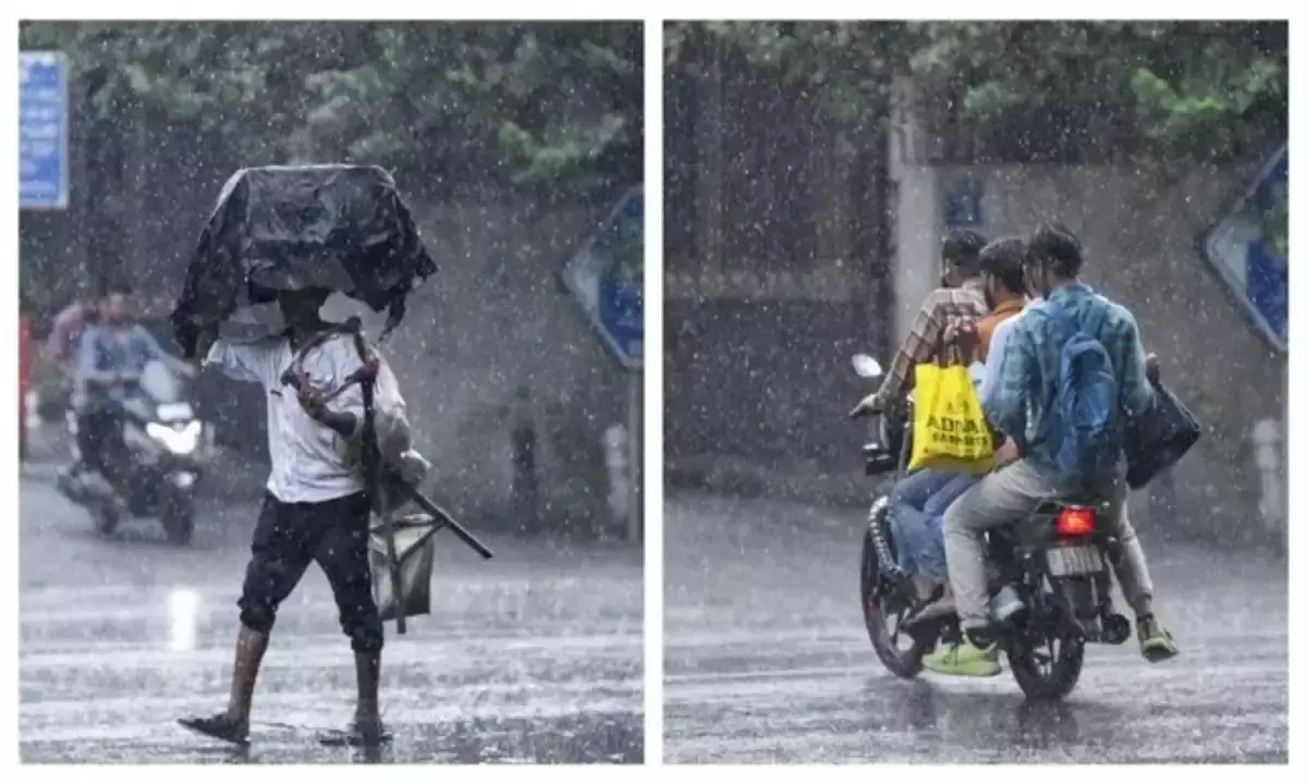 कहीं झुलसाती गर्मी, तो कहीं भारी बारिश का अलर्ट कहीं झुलसाती गर्मी, तो कहीं भारी बारिश का अलर्ट