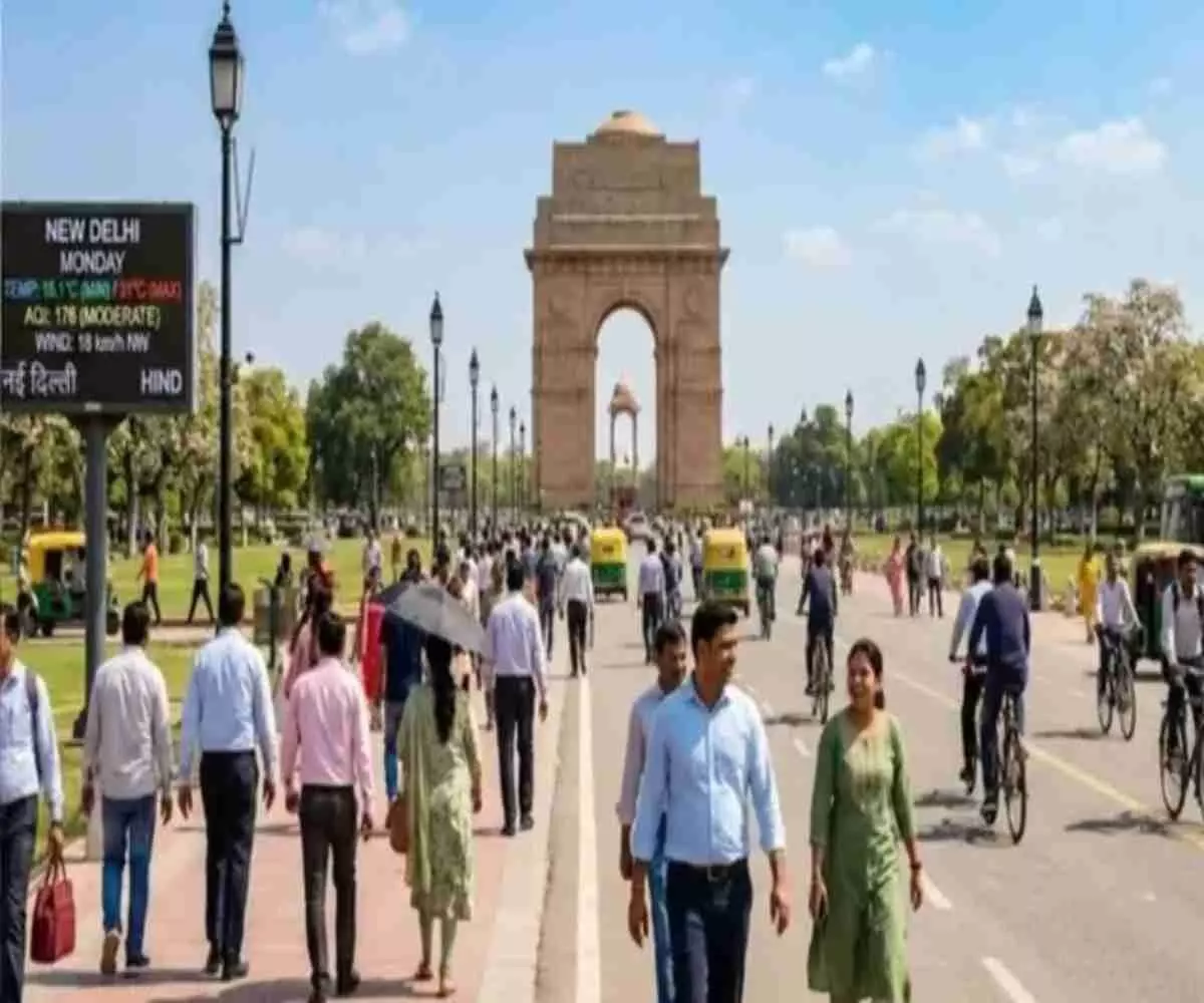 सूरज के तेवर हुए तल्ख- आज दिल्ली में 35 डिग्री तक जा सकता है पारा सूरज के तेवर हुए तल्ख- आज दिल्ली में 35 डिग्री तक जा सकता है पारा