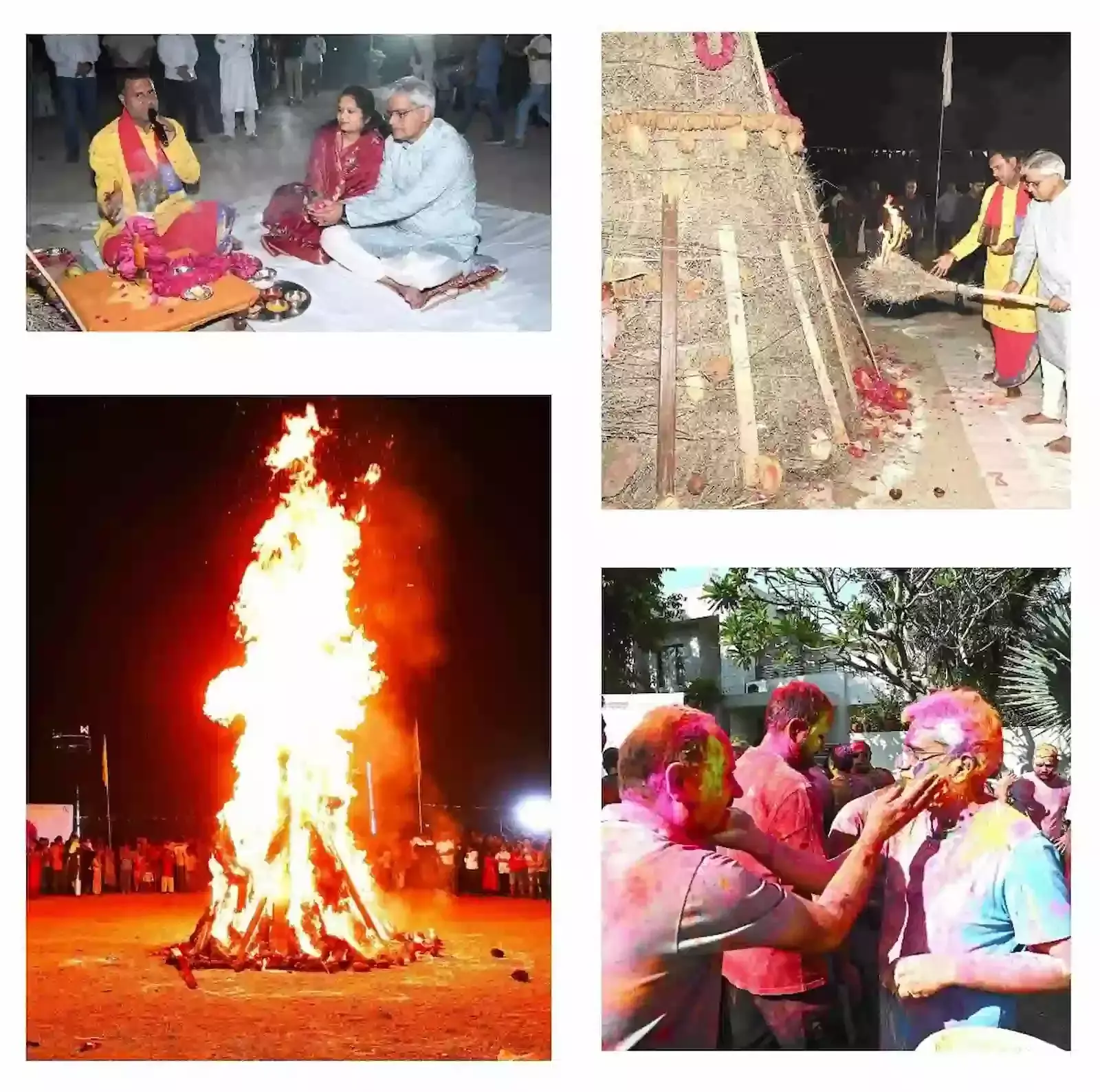 वंडर सीमेंट आर.के. नगर निंबाहेड़ा में होलिका दहन पूजन करते यूनिट हेड नितिन जैन और अरुणा जैन। वंडर सीमेंट आर.के. नगर निंबाहेड़ा में होलिका दहन पूजन करते यूनिट हेड नितिन जैन और अरुणा जैन।