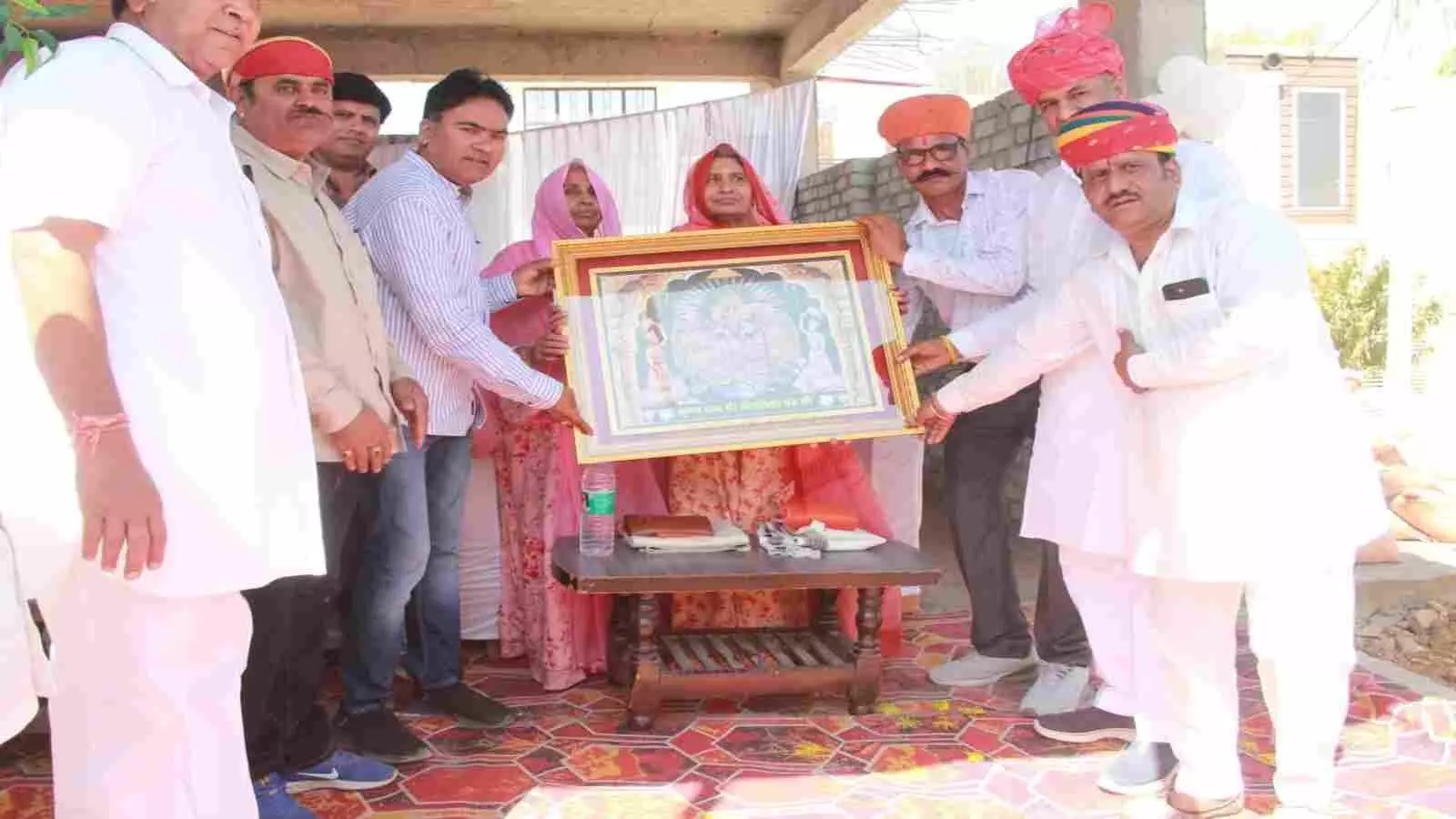 चित्तौड़गढ़ में महाराणा कुंभा सेवा संस्थान में कक्ष व बेसमेंट का लोकार्पण