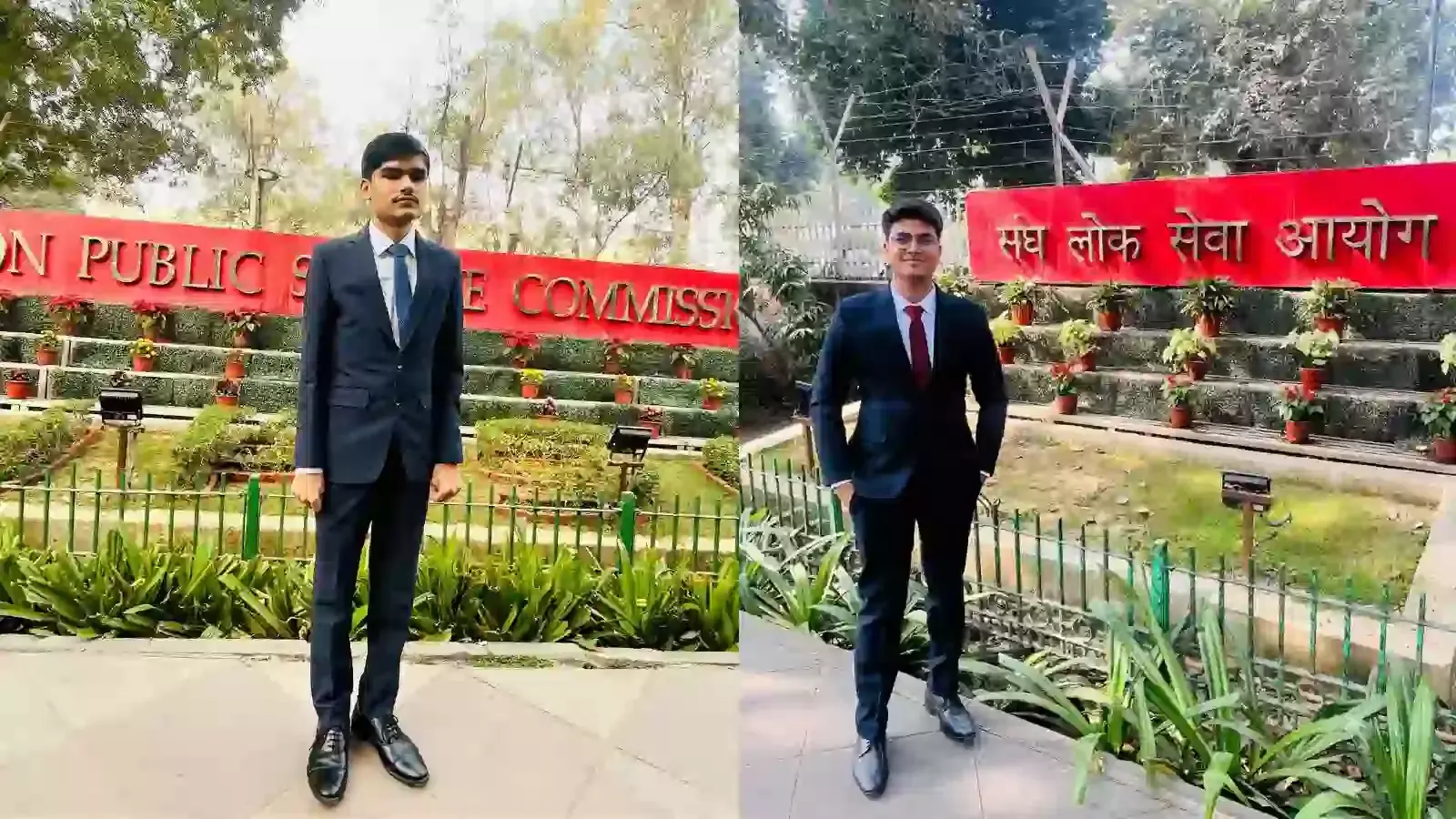 भीलवाड़ा में माहेश्वरी समाज के कार्यक्रम के दौरान नवनियुक्त आईएएस अधिकारियों के सम्मान समारोह का पोस्टर और आयोजन स्थल।