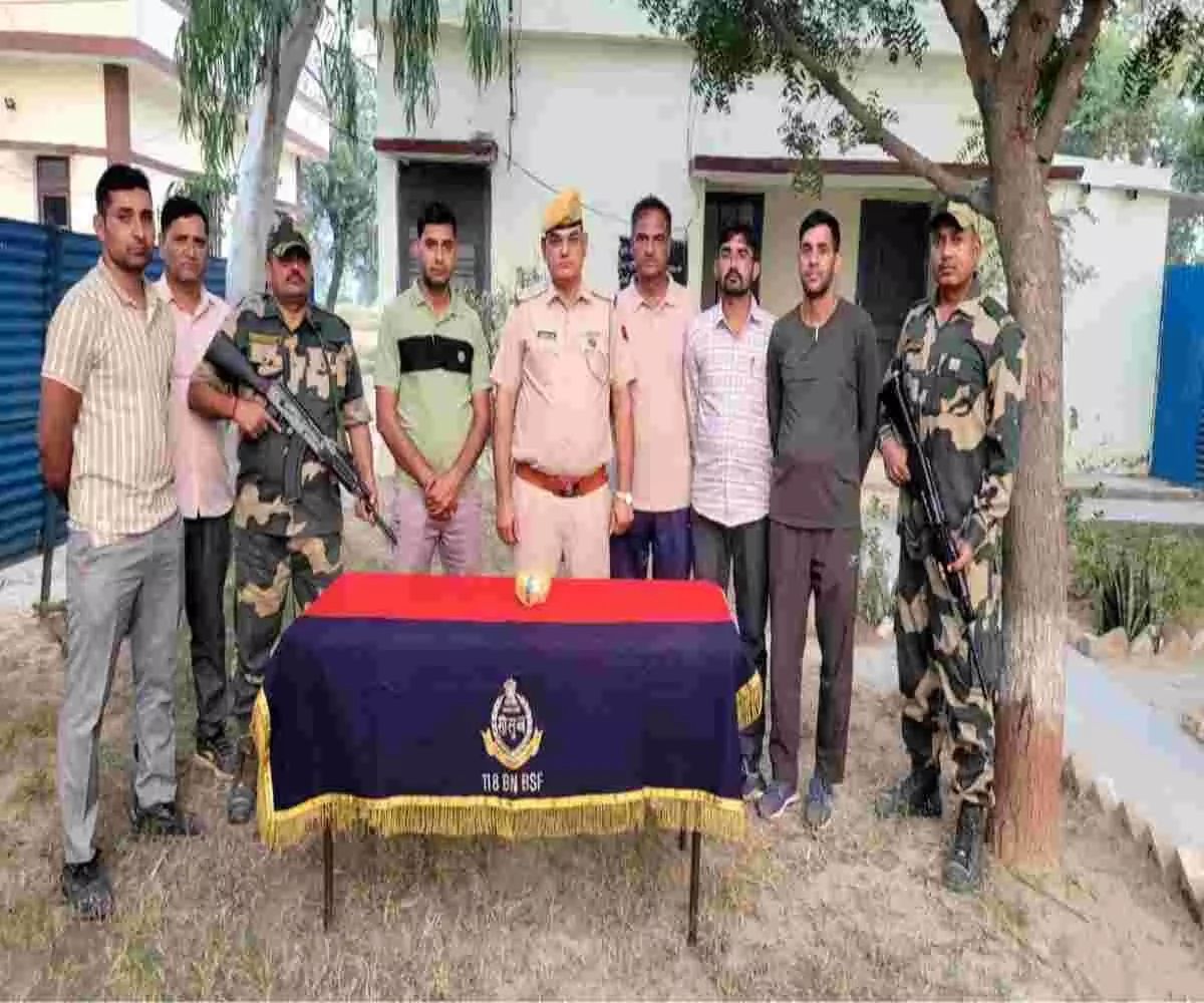 सीमा पार से ड्रोन तस्करी का सच- ₹32 करोड़ की हेरोइन पकड़ी