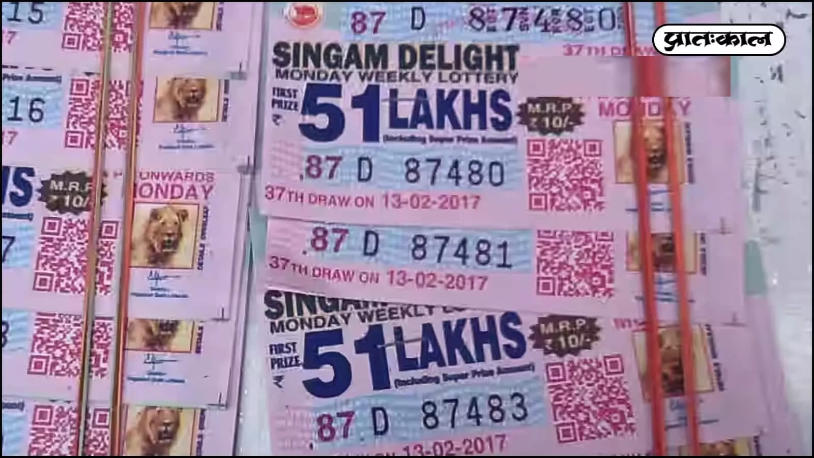 सिंगम समिट लॉटरी परिणाम 10 मार्च 2026: टिकट संख्या 80G 27244 ने जीता ₹26.03 लाख का प्रथम पुरस्कार। यहाँ देखें सभी विजेताओं की पूरी सूची और आधिकारिक जानकारी। सिंगम समिट लॉटरी परिणाम 10 मार्च 2026: टिकट संख्या 80G 27244 ने जीता ₹26.03 लाख का प्रथम पुरस्कार। यहाँ देखें सभी विजेताओं की पूरी सूची और आधिकारिक जानकारी।