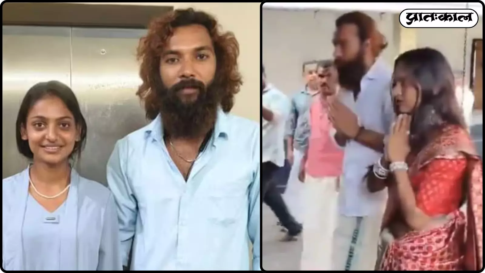 कुंभ मेले में वायरल हुई मोनालिसा भोसले ने परिवार के विरोध के बावजूद अपने प्रेमी फरमान खान से शादी कर ली।