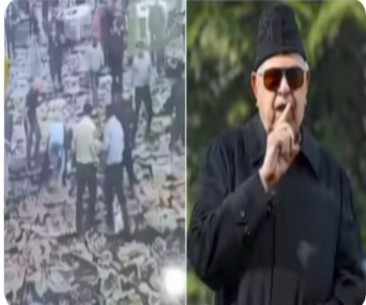फारूक अब्दुल्ला पर पॉइंट-ब्लैंक रेंज से हमला- हमलावर ने चला दी थी गोली फारूक अब्दुल्ला पर पॉइंट-ब्लैंक रेंज से हमला- हमलावर ने चला दी थी गोली