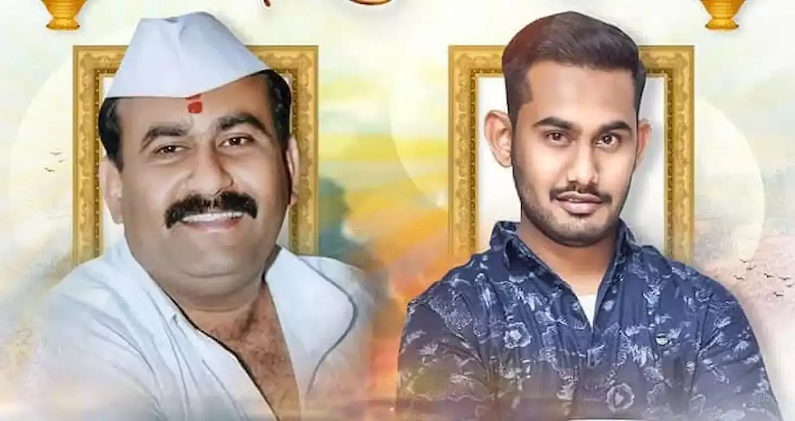 धुले जिला न्यायालय परिसर में पुलिस और वकीलों की मौजूदगी में देवपुर दोहरा हत्याकांड मामले का फैसला।