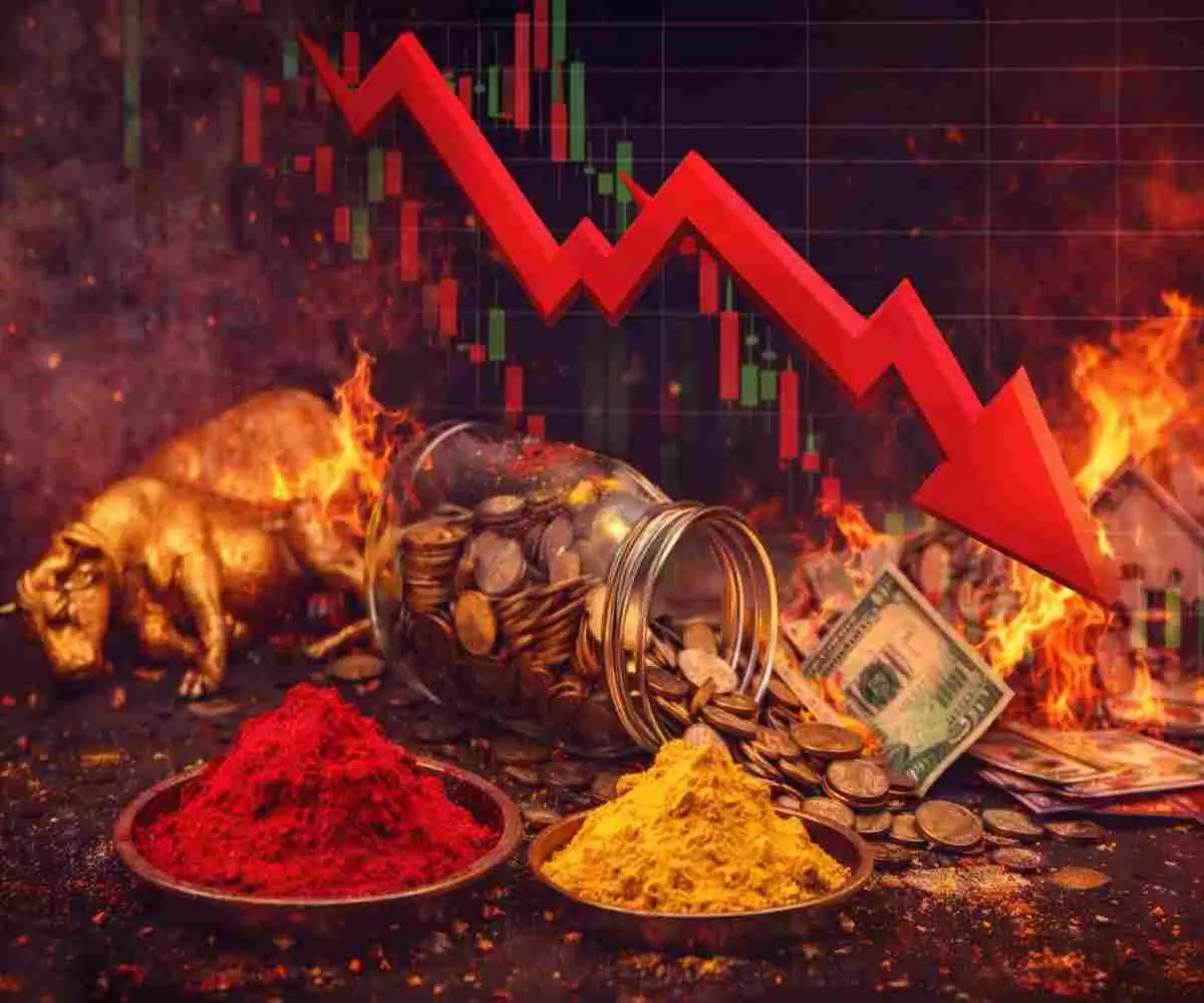 Stock Market Update- कच्चे तेल की आग में झुलसा शेयर बाजार- शुक्रवार को निवेशकों के करोड़ों डूबे! Stock Market Update- कच्चे तेल की आग में झुलसा शेयर बाजार- शुक्रवार को निवेशकों के करोड़ों डूबे!