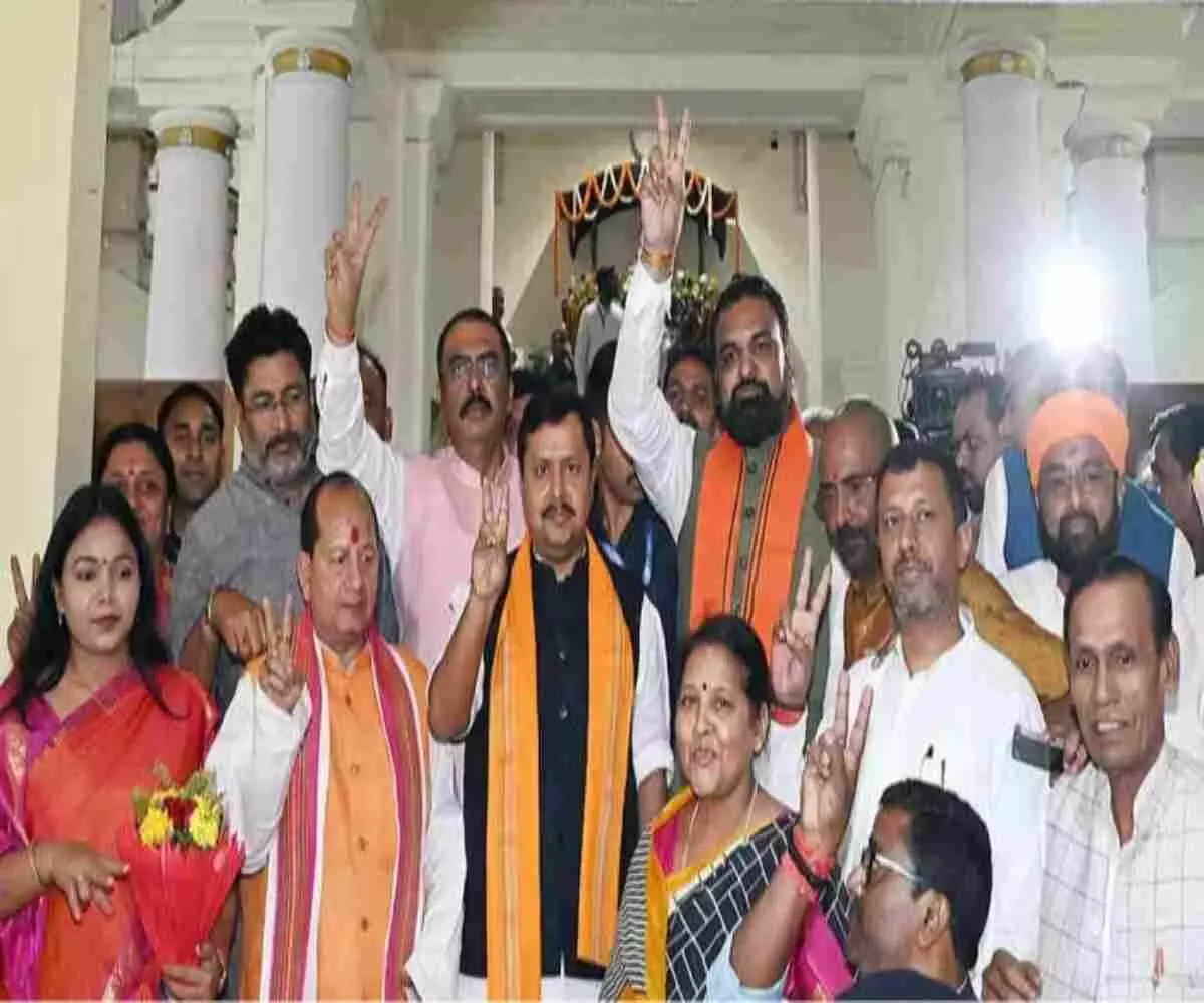 राज्यसभा चुनाव- बिहार-ओडिशा में NDA का दबदबा- हरियाणा में काउंटिंग रुकी—खड़गे की चुनाव आयोग से शिकायत! राज्यसभा चुनाव- बिहार-ओडिशा में NDA का दबदबा- हरियाणा में काउंटिंग रुकी—खड़गे की चुनाव आयोग से शिकायत!