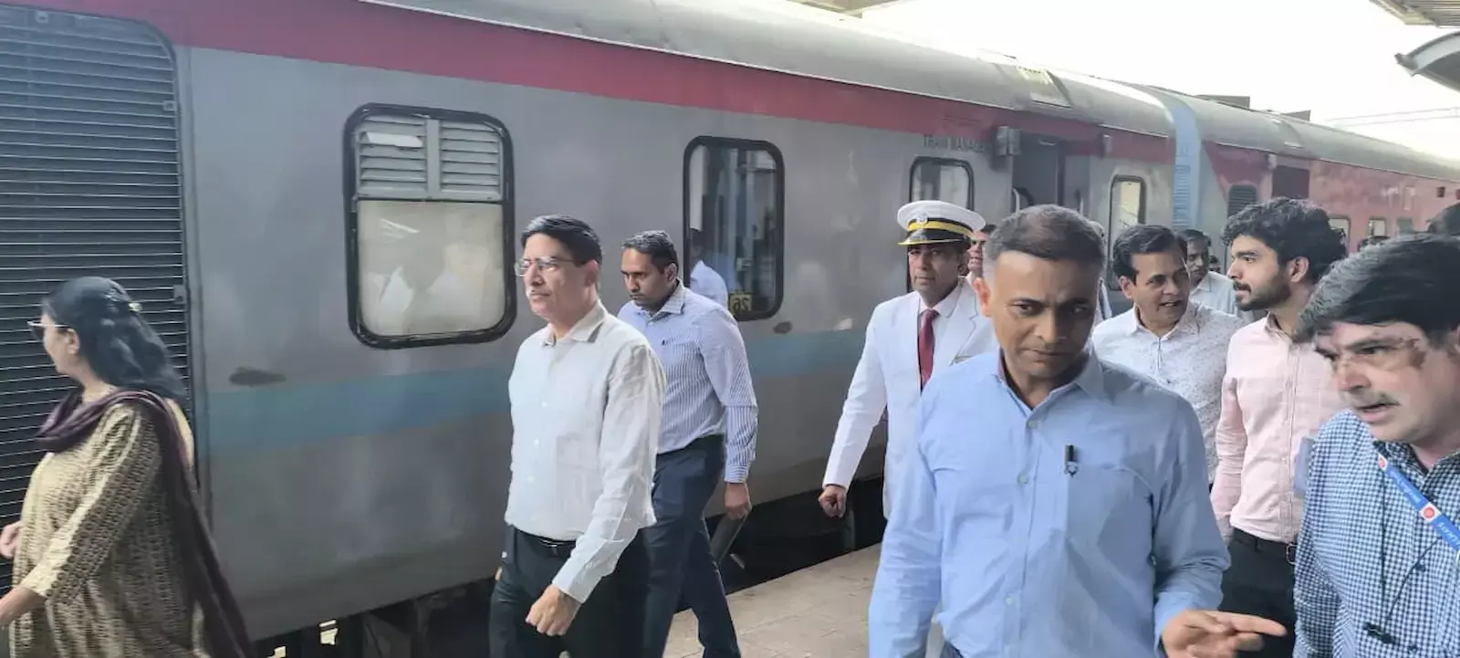 चित्तौड़गढ़ रेलवे स्टेशन पुनर्विकास, डबलिंग कार्य अंतिम चरण में