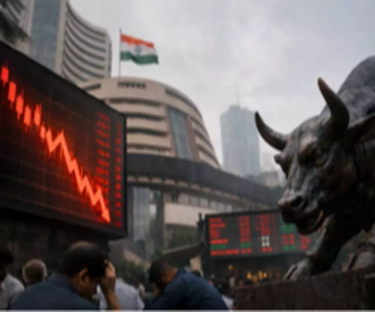 Stock Market Crash- लगातार 3 दिन की तेजी के बाद शेयर बाजार धड़ाम- ईरान हमले और फेड के फैसले ने बिगाड़ा सेंटिमेंट Stock Market Crash- लगातार 3 दिन की तेजी के बाद शेयर बाजार धड़ाम- ईरान हमले और फेड के फैसले ने बिगाड़ा सेंटिमेंट