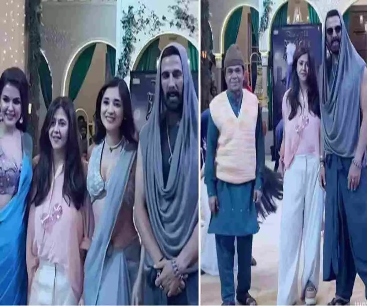 TV पर खिलाड़ी कुमार की एंट्री- नागिन 7 के सेट पर महानाग बने अक्षय कुमार- भूत बंगला के प्रमोशन के लिए हाथ मिलाया TV पर खिलाड़ी कुमार की एंट्री- नागिन 7 के सेट पर महानाग बने अक्षय कुमार- भूत बंगला के प्रमोशन के लिए हाथ मिलाया