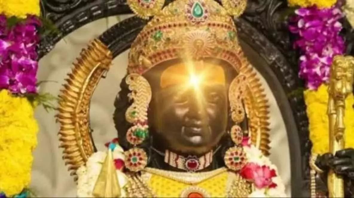 दिव्य और भव्य होगी रामनवमी- जानें कैसे विज्ञान और आध्यात्म के मिलन से रामलला के मस्तक पर चमकेगी सूर्य की किरण। दिव्य और भव्य होगी रामनवमी- जानें कैसे विज्ञान और आध्यात्म के मिलन से रामलला के मस्तक पर चमकेगी सूर्य की किरण।