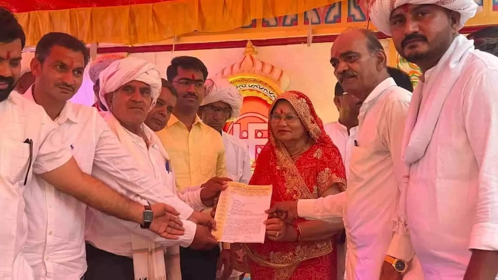 हिन्दी शीर्षक: उदयपुर: डांगी पटेल समाज ने ओबीसी की घर-घर जनगणना के लिए भरी हुंकार