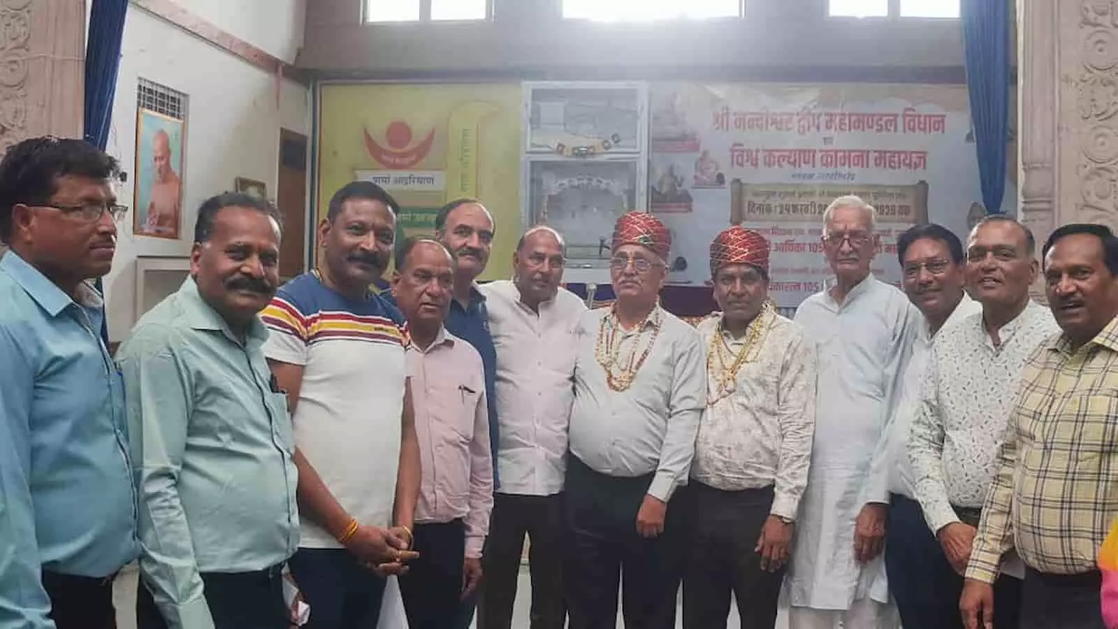 कोटा: तलवंडी जैन समाज कार्यकारिणी का निर्विरोध पुनर्निर्वाचन, अशोक पहाड़िया फिर अध्यक्ष बने कोटा: तलवंडी जैन समाज कार्यकारिणी का निर्विरोध पुनर्निर्वाचन, अशोक पहाड़िया फिर अध्यक्ष बने