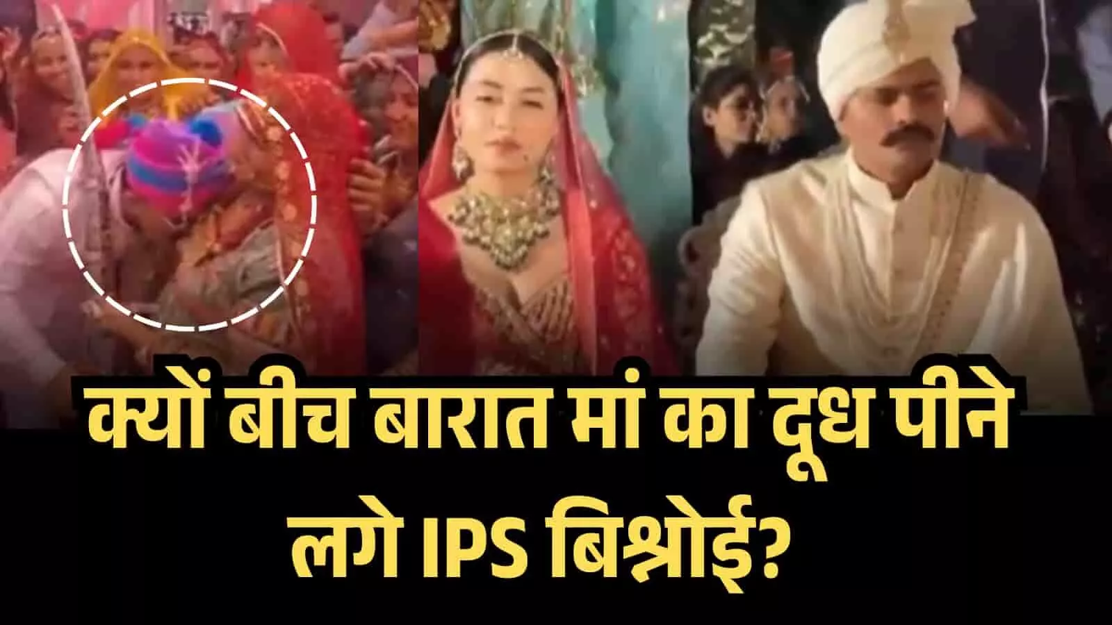 क्यों बीच बारात मां का दूध पीने लगे IPS बिश्नोई? आखिर क्या है राजस्थान की क्यों बीच बारात मां का दूध पीने लगे IPS बिश्नोई? आखिर क्या है राजस्थान की