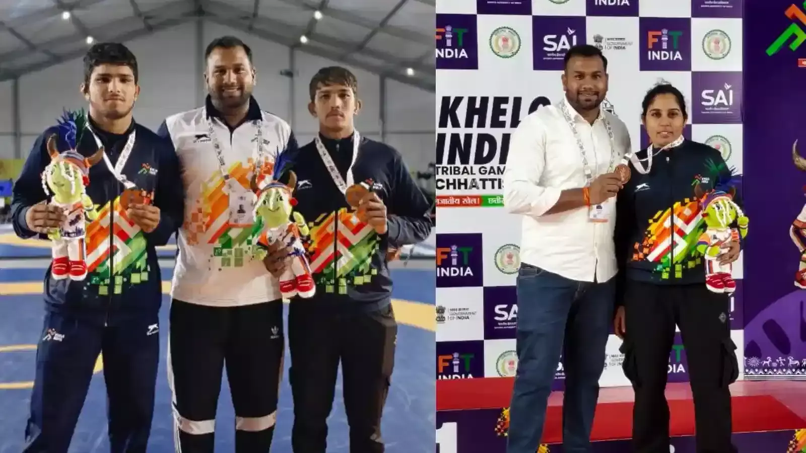 खेलो इंडिया ट्राइबल गेम्स 2026: राजस्थान कुश्ती टीम ने जीते 4 पदक खेलो इंडिया ट्राइबल गेम्स 2026: राजस्थान कुश्ती टीम ने जीते 4 पदक