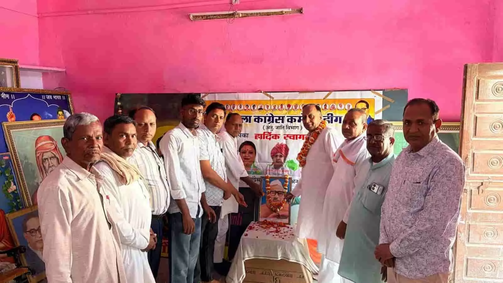 डीग में बाबू जगजीवन राम जयंती पर कांग्रेस का कार्यक्रम डीग में बाबू जगजीवन राम जयंती पर कांग्रेस का कार्यक्रम