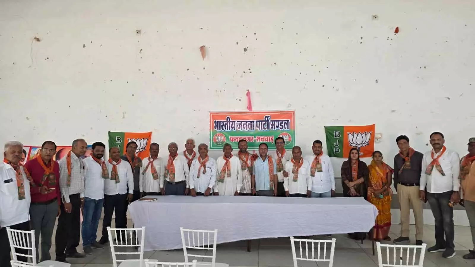 भाजपा स्थापना दिवस: फतहनगर-सनवाड़ में कार्यकर्ताओं ने फहराया पार्टी ध्वज भाजपा स्थापना दिवस: फतहनगर-सनवाड़ में कार्यकर्ताओं ने फहराया पार्टी ध्वज