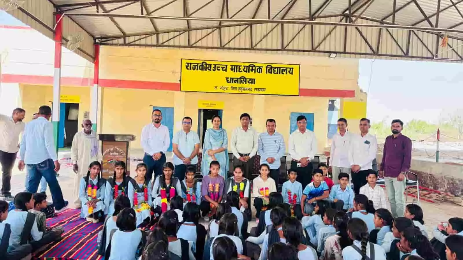 नोहर में प्रवेशोत्सव अभियान का आगाज, CBEO विनोद बेनीवाल ने सरकारी स्कूलों का किया दौरा नोहर में प्रवेशोत्सव अभियान का आगाज, CBEO विनोद बेनीवाल ने सरकारी स्कूलों का किया दौरा