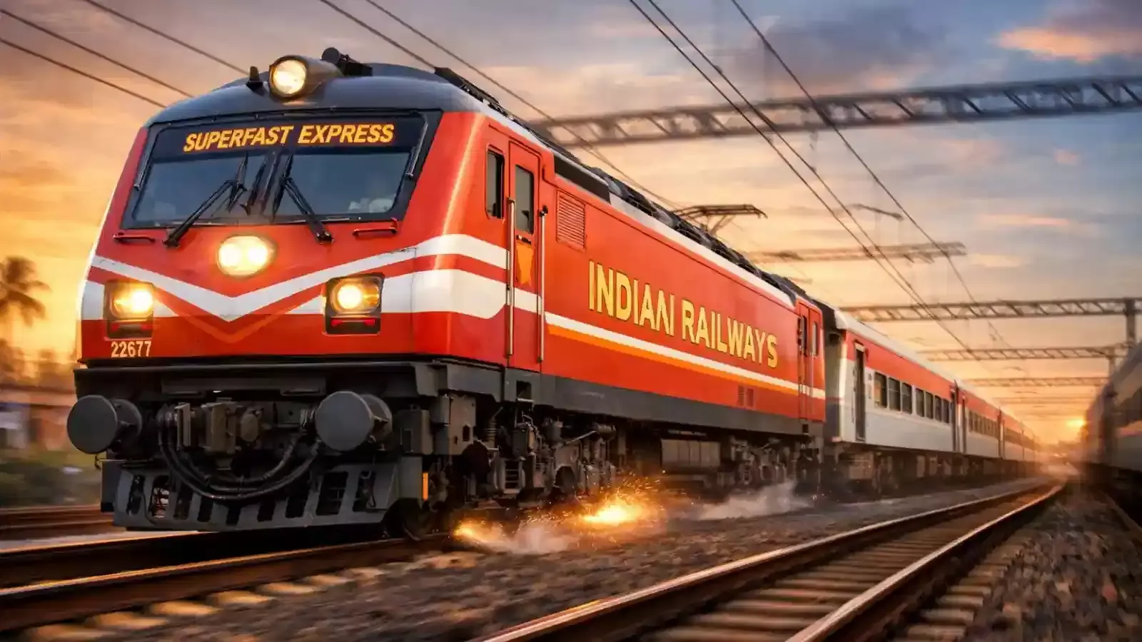 आगरा कैंट असारवा सुपरफास्ट एक्सप्रेस ट्रेन राजस्थान के रेलवे स्टेशन पर संचालन के दौरान खड़ी हुई। आगरा कैंट असारवा सुपरफास्ट एक्सप्रेस ट्रेन राजस्थान के रेलवे स्टेशन पर संचालन के दौरान खड़ी हुई।