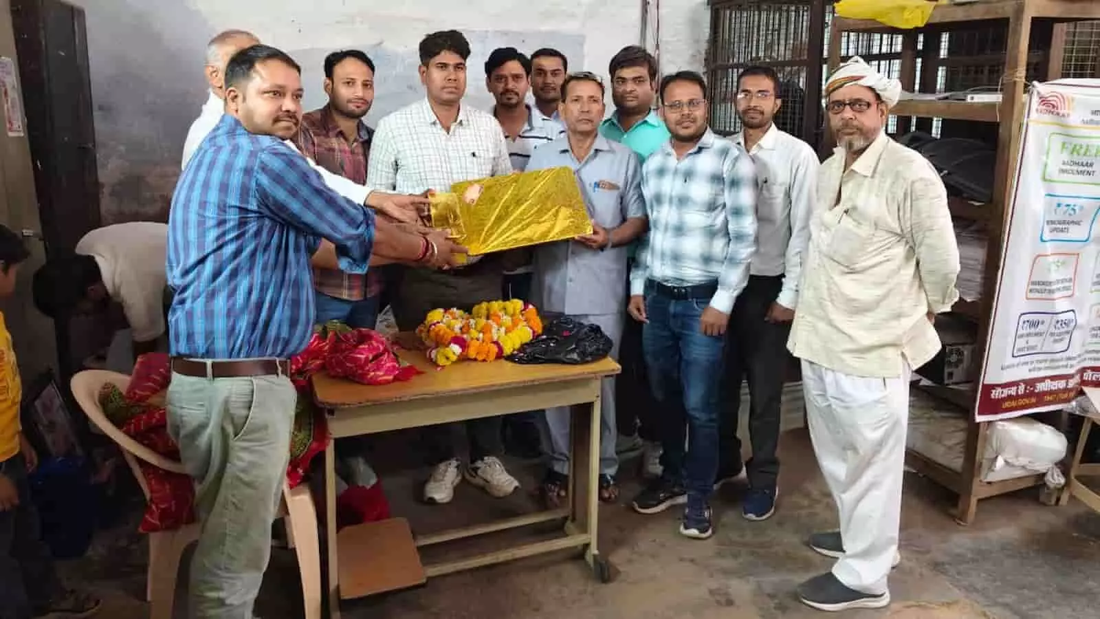 बयाना: सहायक अधीक्षक मुकेश चंद्र मीणा का स्थानांतरण, विदाई समारोह आयोजित बयाना: सहायक अधीक्षक मुकेश चंद्र मीणा का स्थानांतरण, विदाई समारोह आयोजित