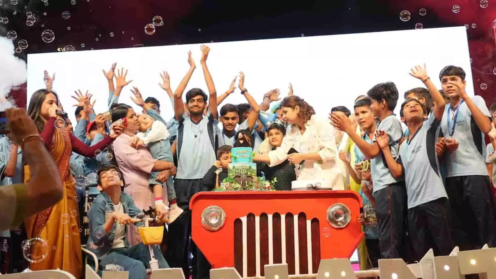 कोटा: सिटी पार्क में अनंत उत्सव आयोजित, 472 विशेष बच्चों ने मनाया जश्न कोटा: सिटी पार्क में अनंत उत्सव आयोजित, 472 विशेष बच्चों ने मनाया जश्न