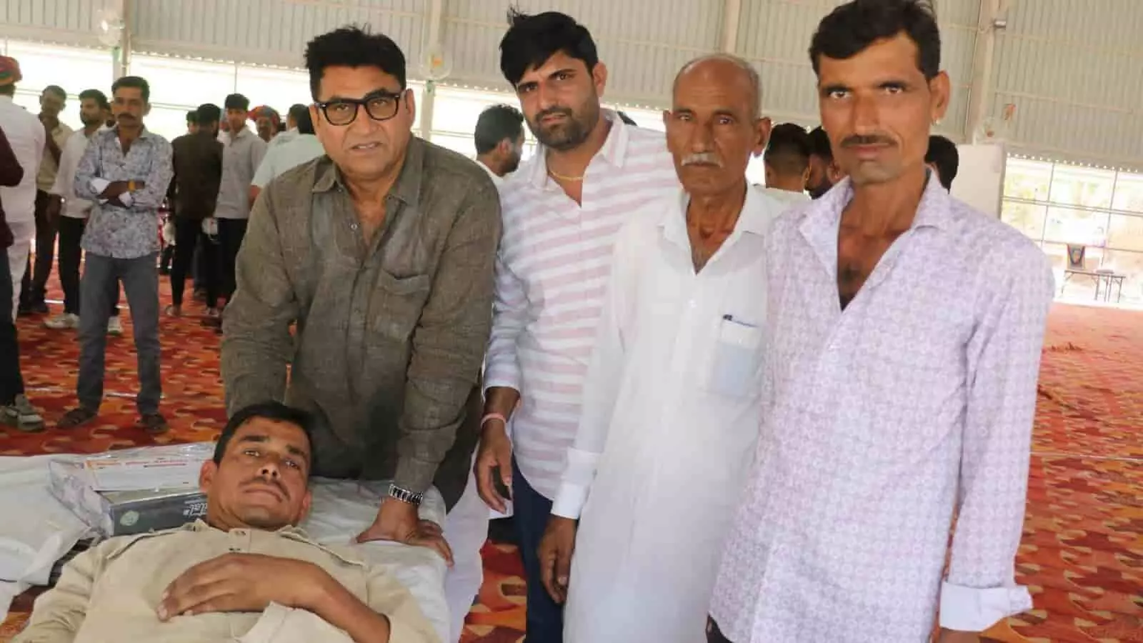 भीलवाड़ा: कोटड़ी में अंबेडकर जयंती पर रक्तदान शिविर, 261 यूनिट रक्त जमा भीलवाड़ा: कोटड़ी में अंबेडकर जयंती पर रक्तदान शिविर, 261 यूनिट रक्त जमा