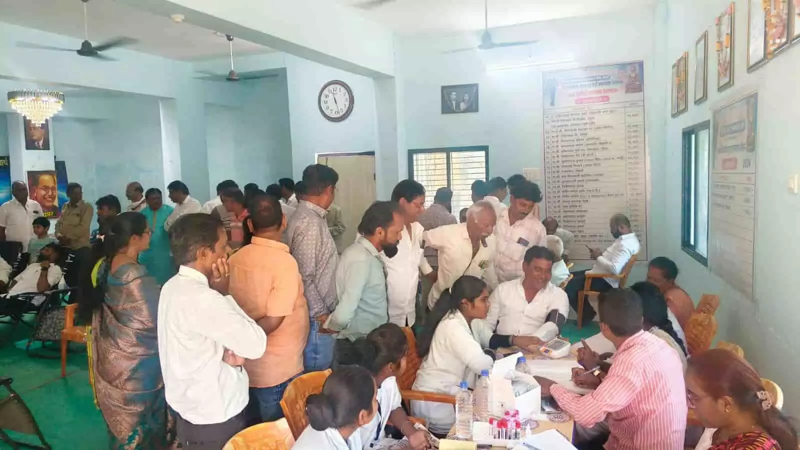 मोर्शी: सिद्धार्थ बुद्ध विहार में रक्तदान शिविर, 53 लोगों ने किया दान