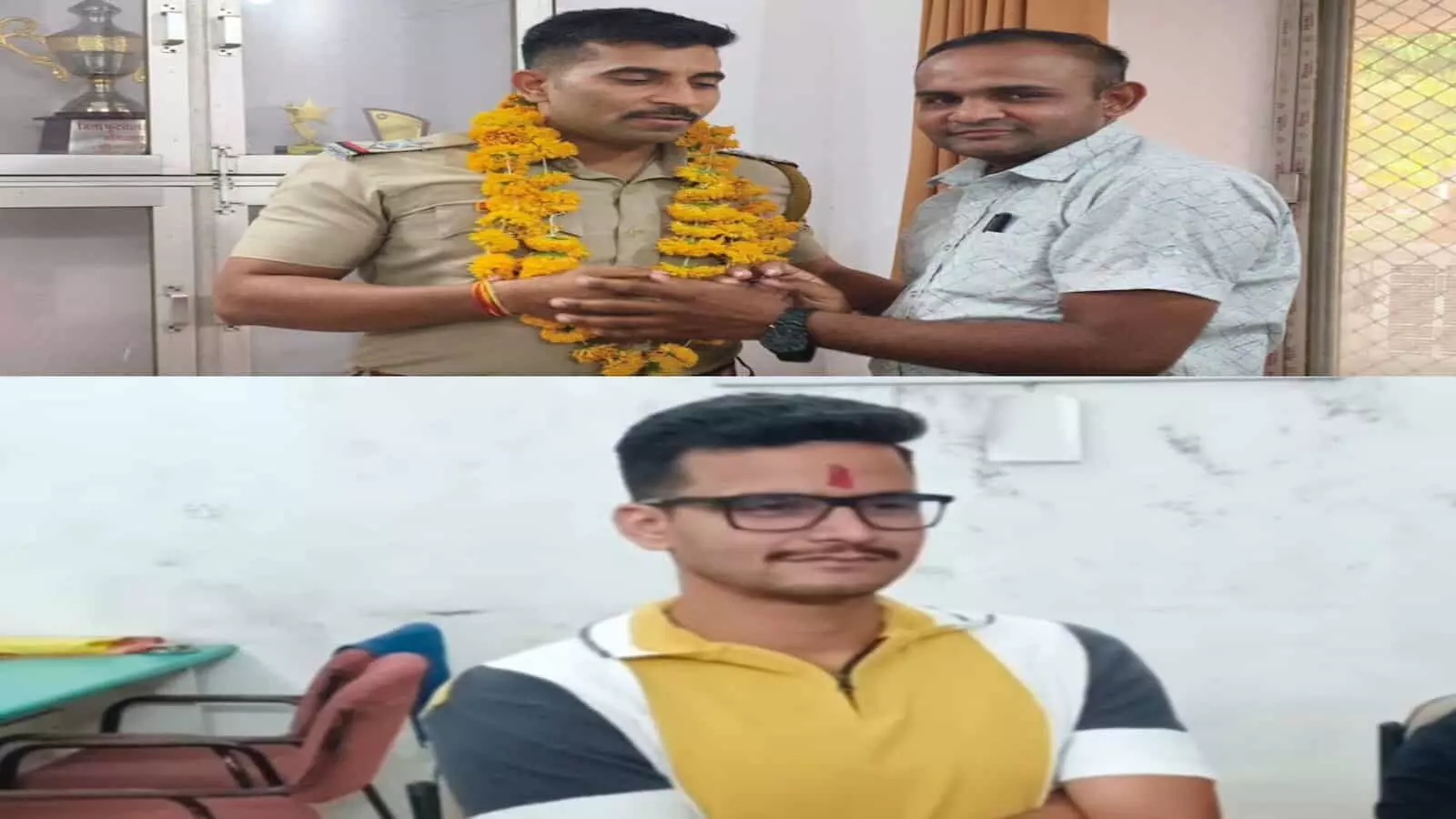 आरएएस परीक्षा में चयनित रामसिंह गुर्जर और अभय सिंह आंजना की प्रतापगढ़ में ली गई तस्वीरें। आरएएस परीक्षा में चयनित रामसिंह गुर्जर और अभय सिंह आंजना की प्रतापगढ़ में ली गई तस्वीरें।